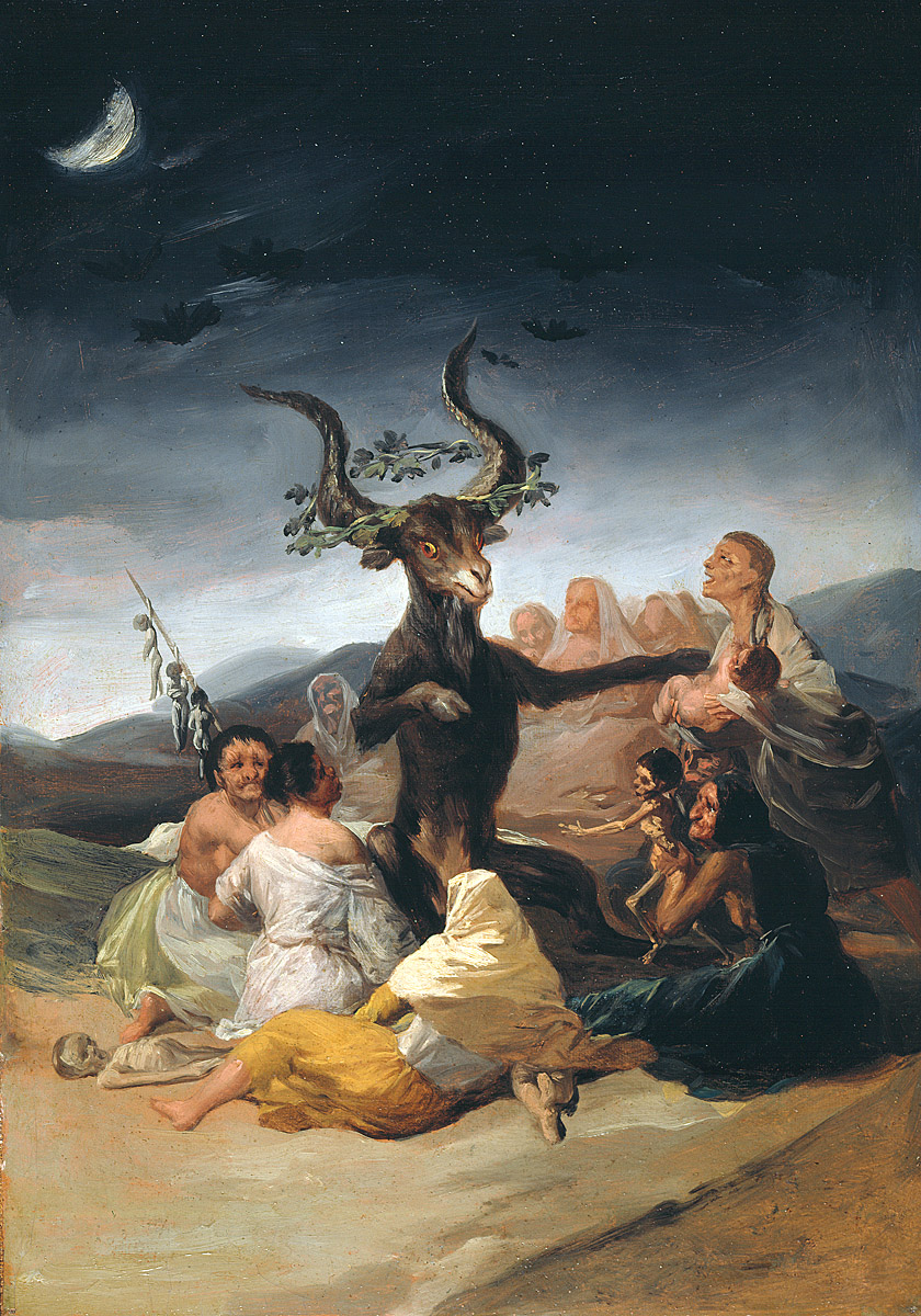 " El Aquelarre" de Francisco de Goya