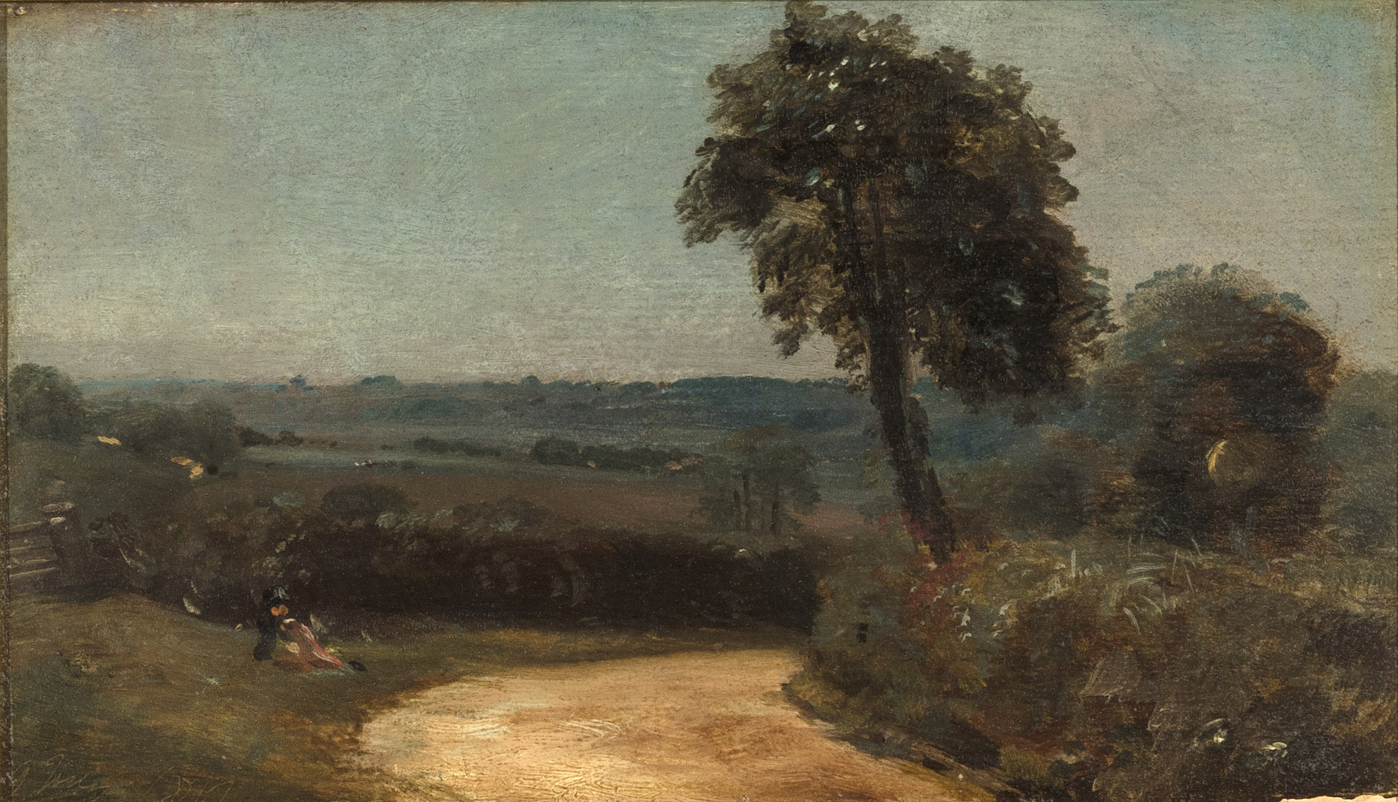 JOHN CONSTABLE: El camino de East Bergholt a Flatford