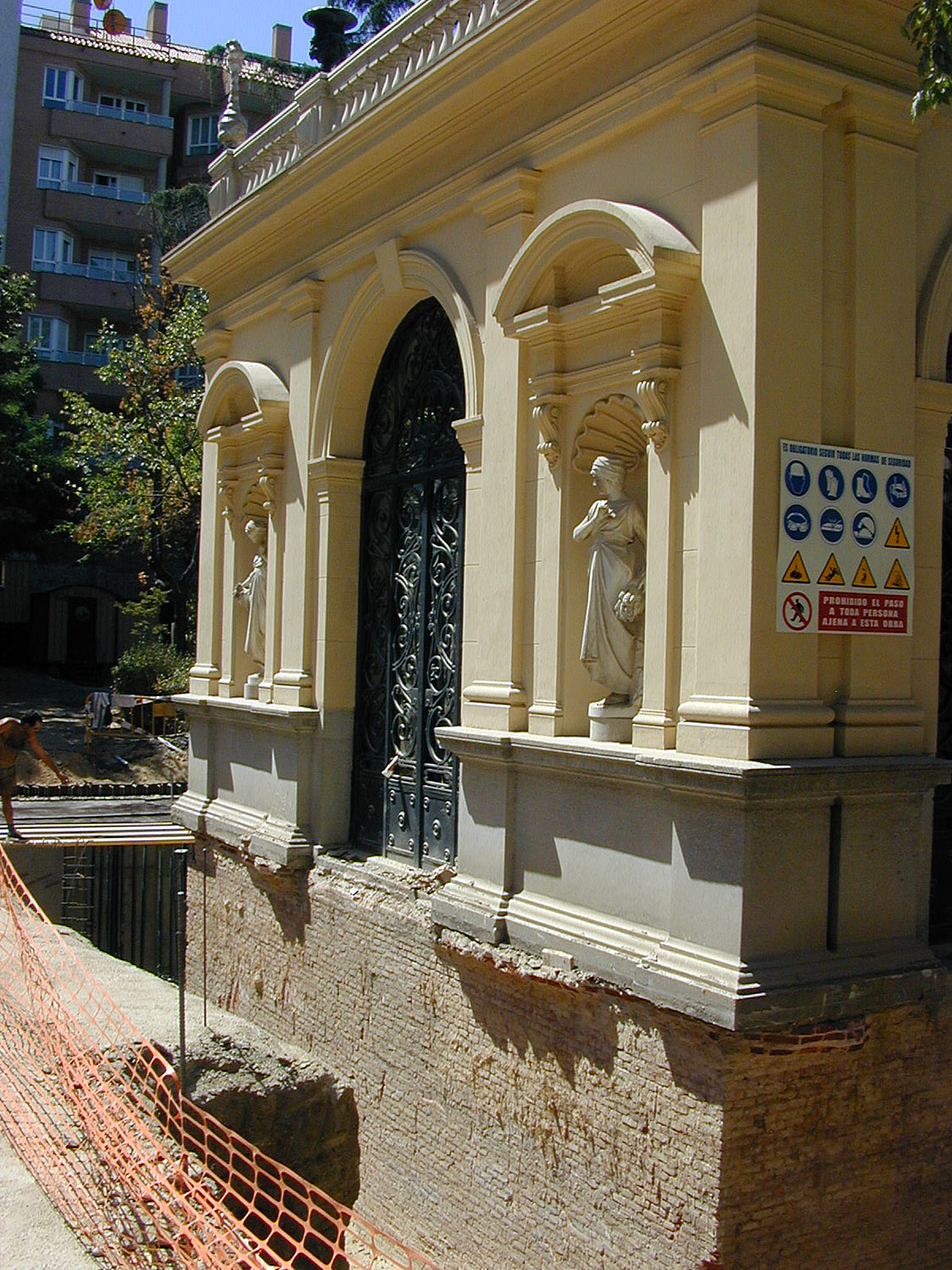 Obras de reforma del Museo Lázaro Galdiano 