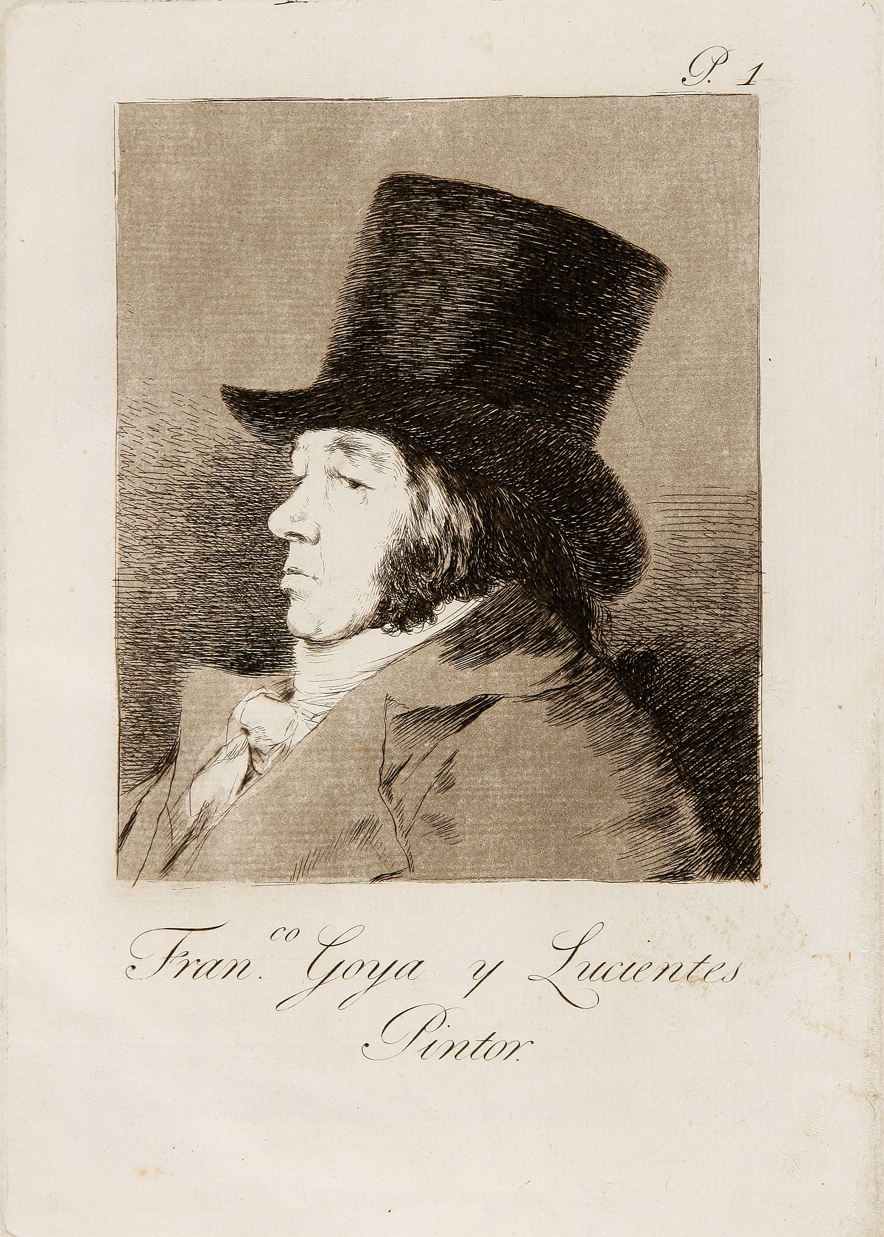 FRANCISCO DE GOYA: Caprichos. Primera edición