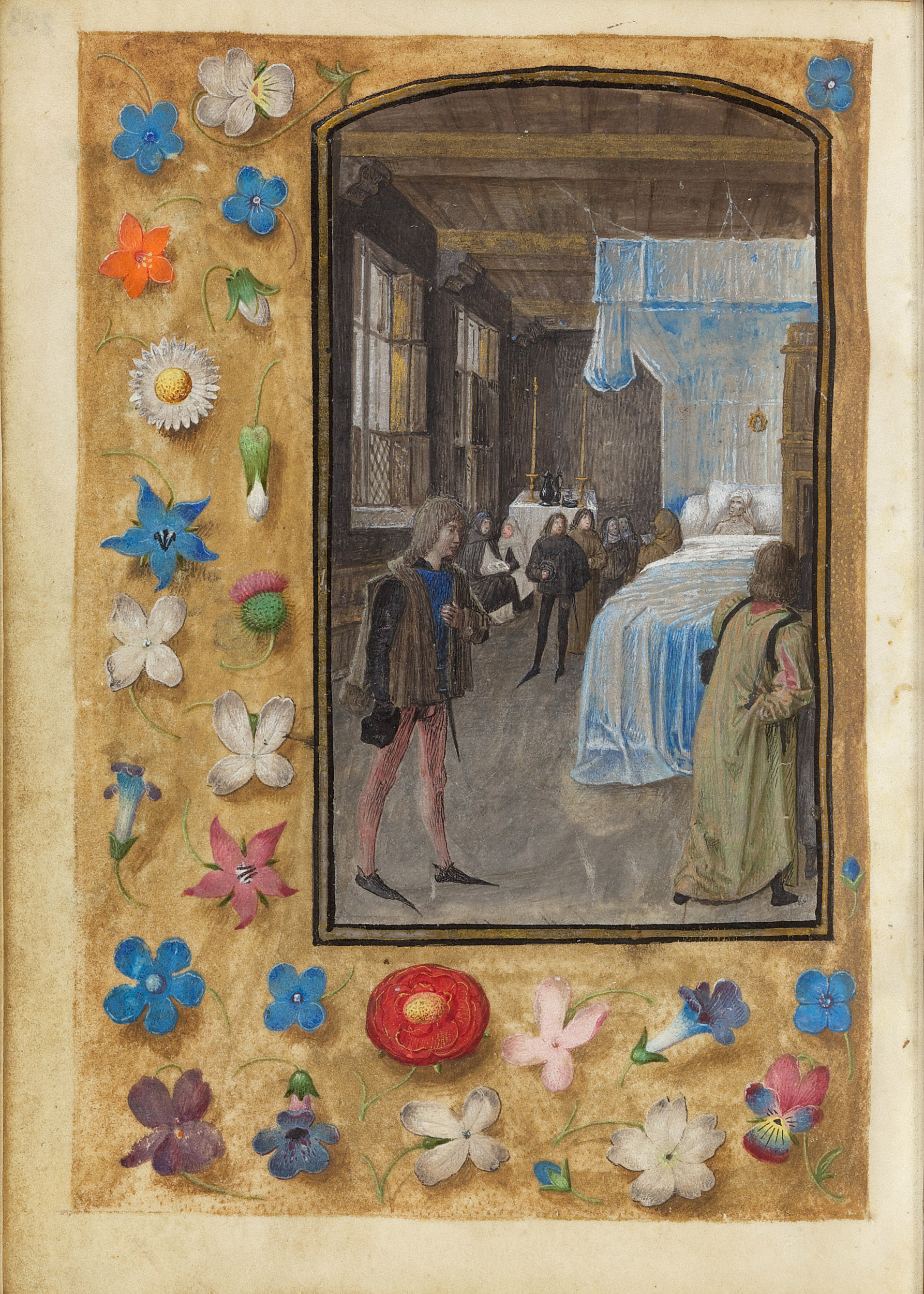 MAESTRO DE VIENA DE Mª DE BORGOÑA: Libro de horas de W. Hastings