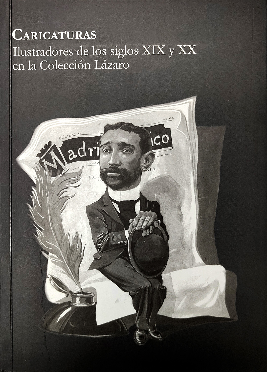Portada del catálogo de caricaturas de la Colección Lázaro
