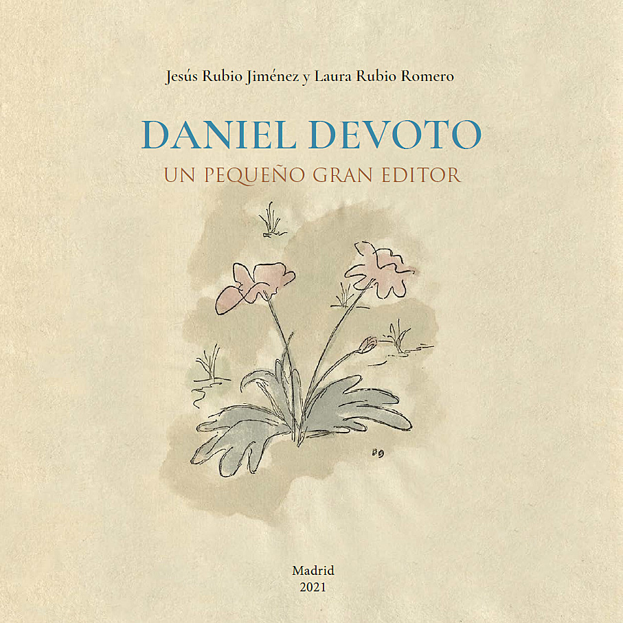 Catálogo de la exposición "Daniel Devoto. Un pequeño gran editor"