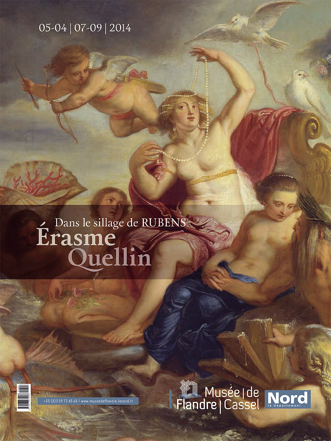 Anuncio de la exposición DANS LE SILLAGE DE RUBENS. ÉRASME QUELLIN en la revista GOYA