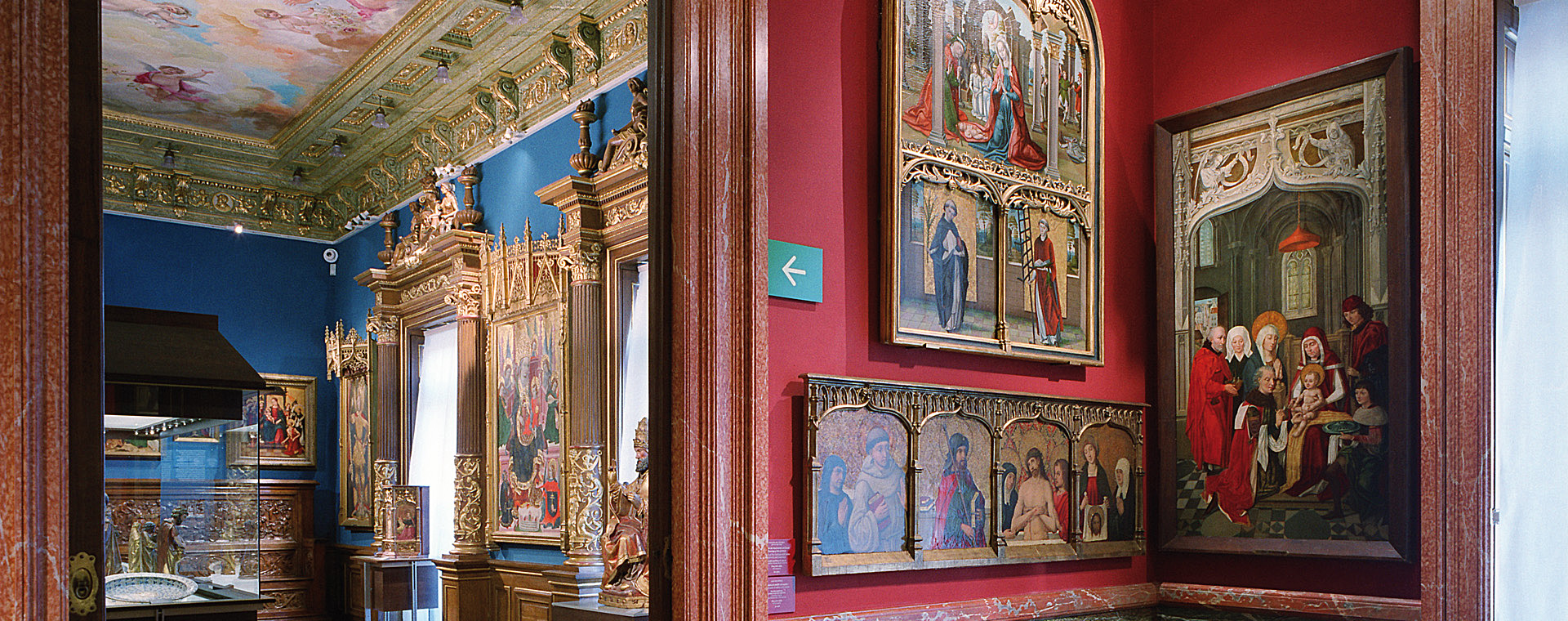 Salas 8 y 7 del Museo Lázaro Galdiano