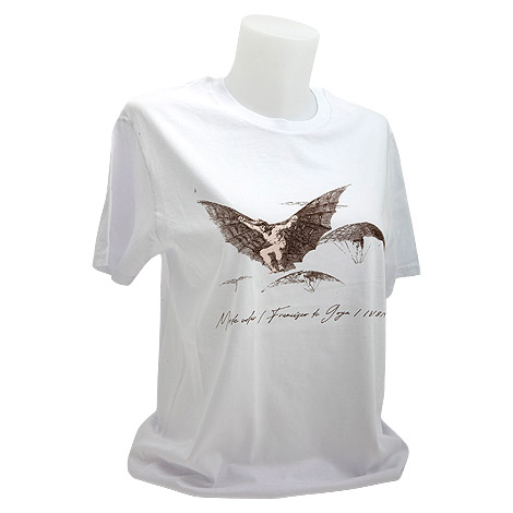 Camiseta de Goya, "Modo de volar"