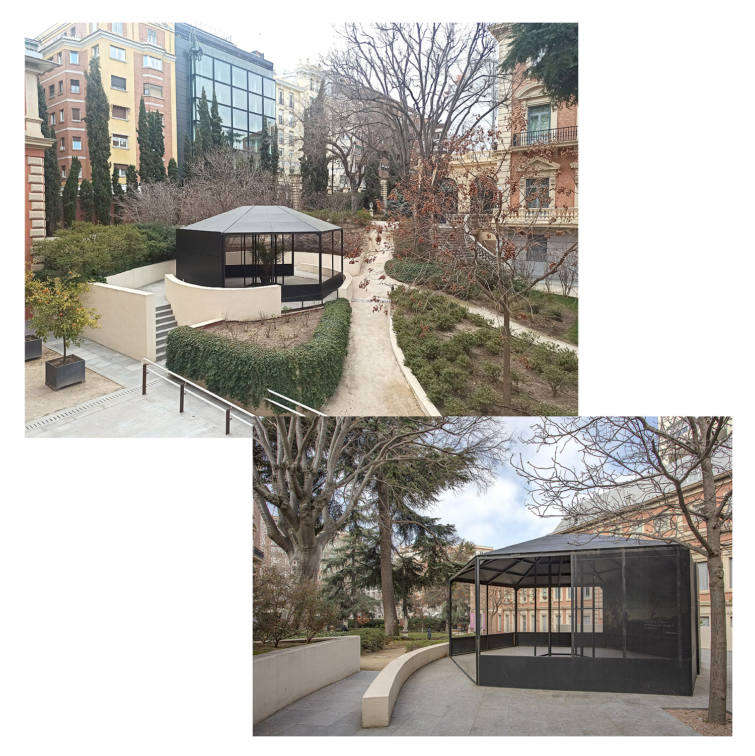 Rotonda del jardín. Museo Lázaro Galdiano. Espacios para eventos