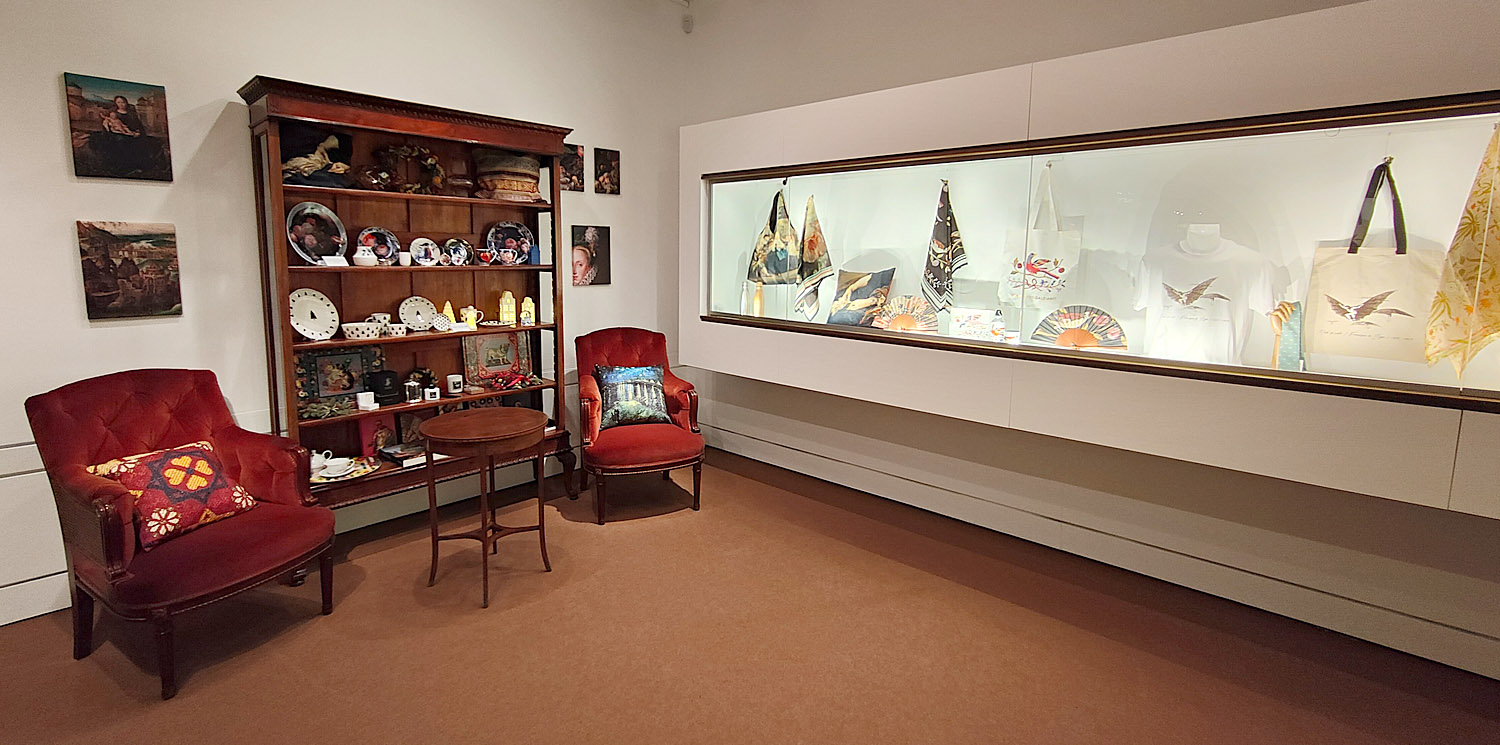 Una pausa en la tienda. Showroom