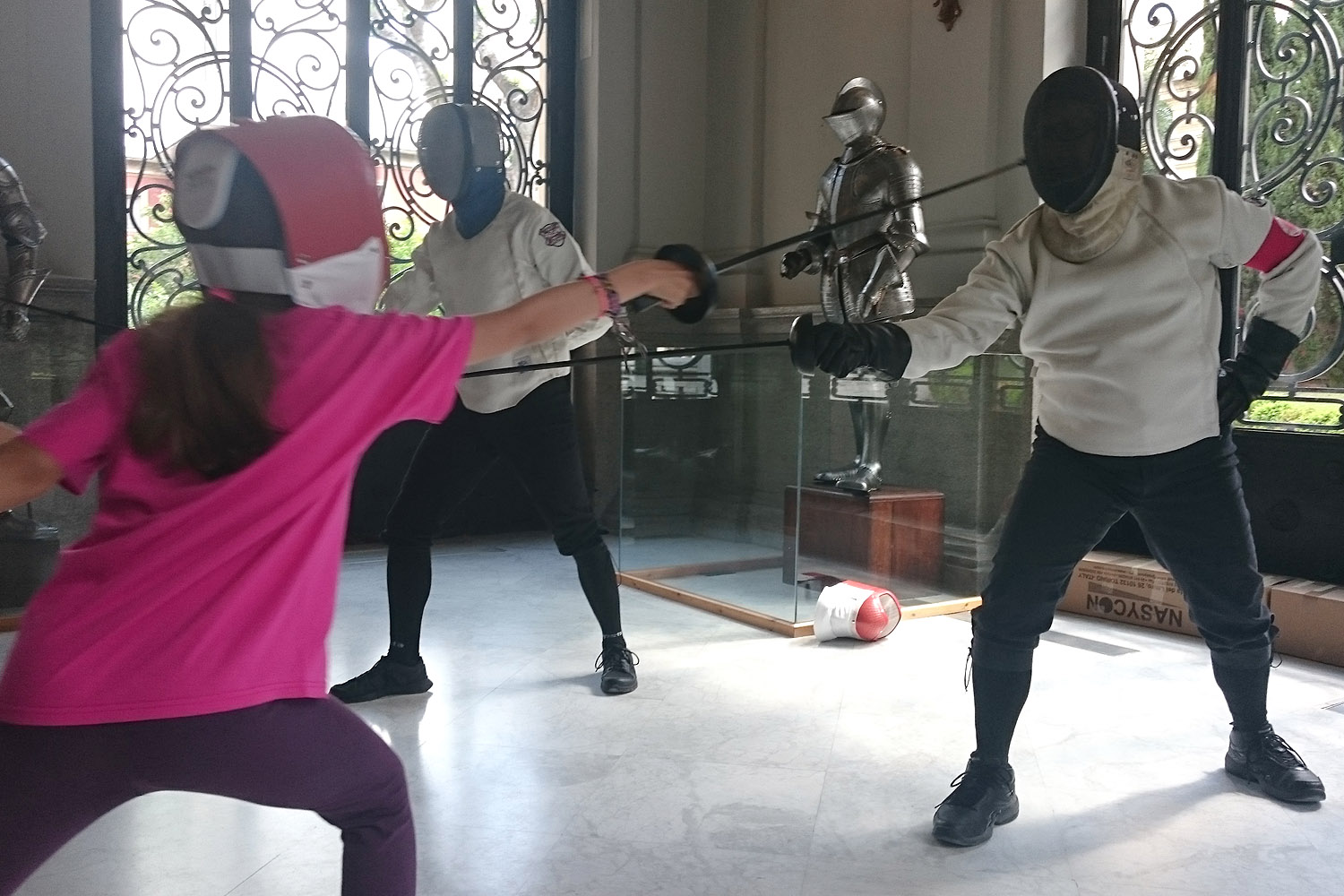 ¡EN GUARDIA! Taller de esgrima para niños