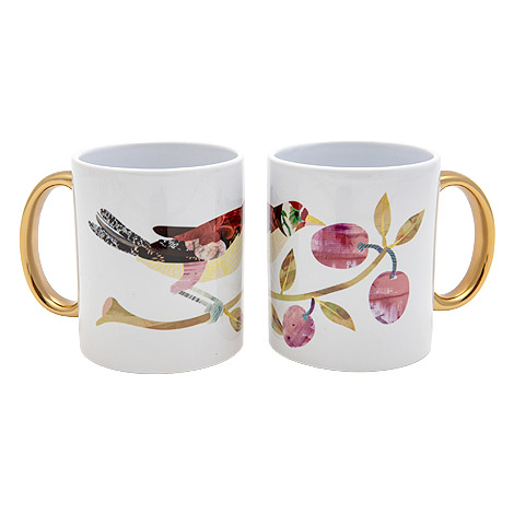 Taza con motivos de escritorio florentino