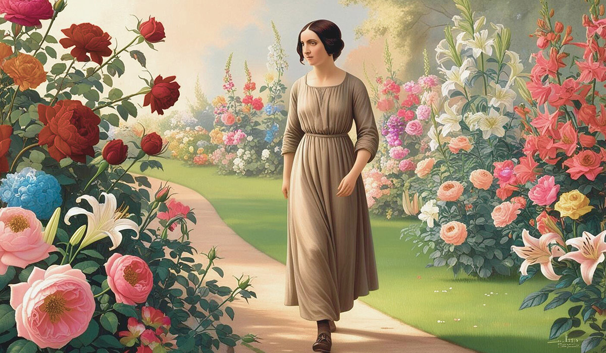 Emily Dickinson. Visita-recital por el jardín de Parque Florido