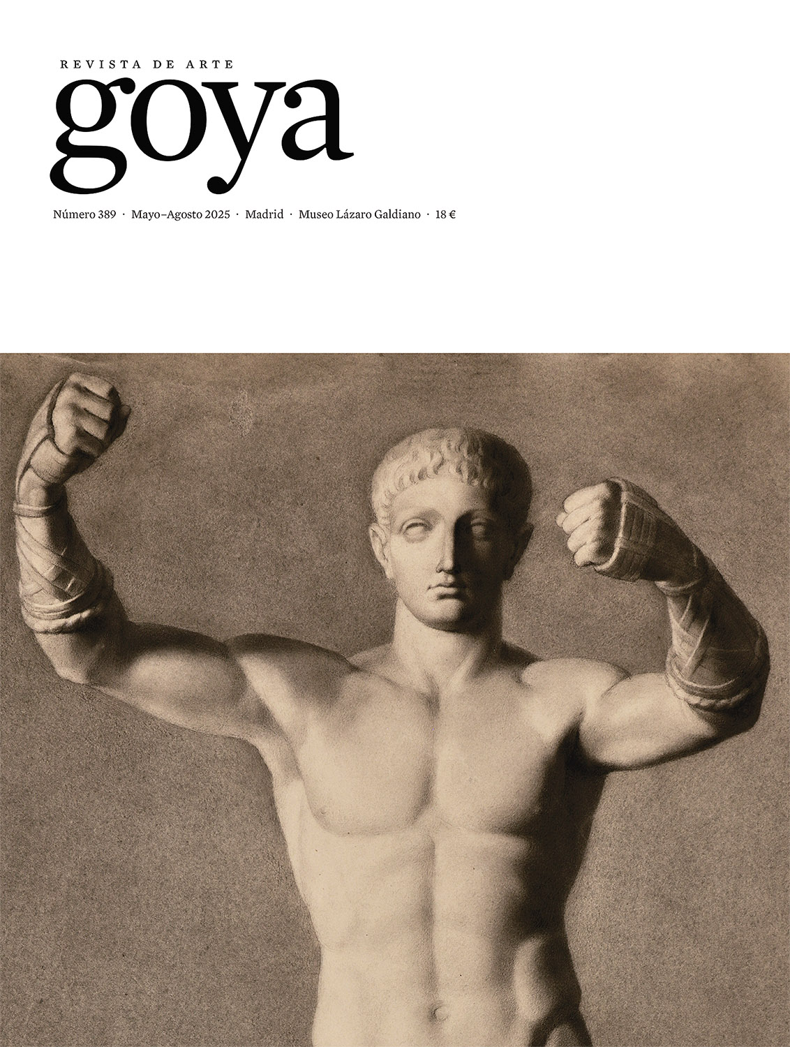 Portada de la revista GOYA 389