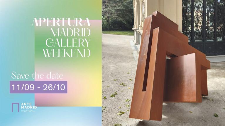 APERTURA MADRID GALLERY WEEKEND 2025. Exposición de esculturas en el jardín del Museo
